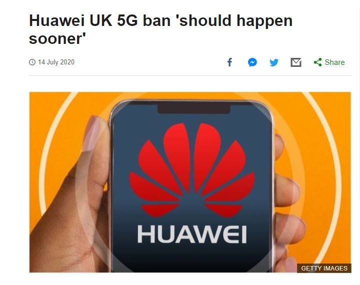 英國全面封殺華為5G，美國會是最後贏家嗎？