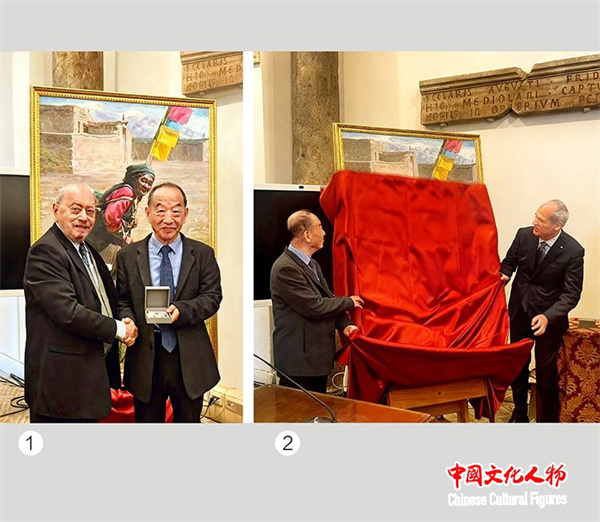 韩玉臣油画作品被罗马市政府收藏